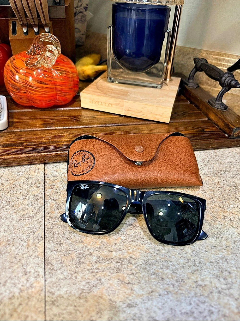 Ray-Ban Justin Black Sunglasses